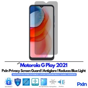 Motorola G Play 2021 Mobile Privacy Screen