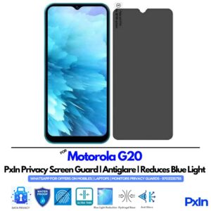 Motorola G20 Mobile Privacy Screen