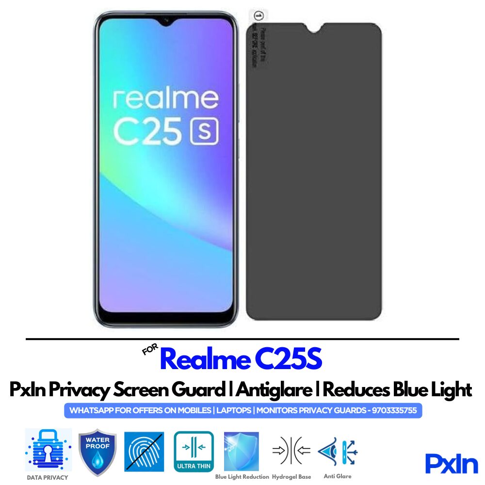 Realme C25S Mobile Privacy Screen Realme C25S Mobile Privacy Screen