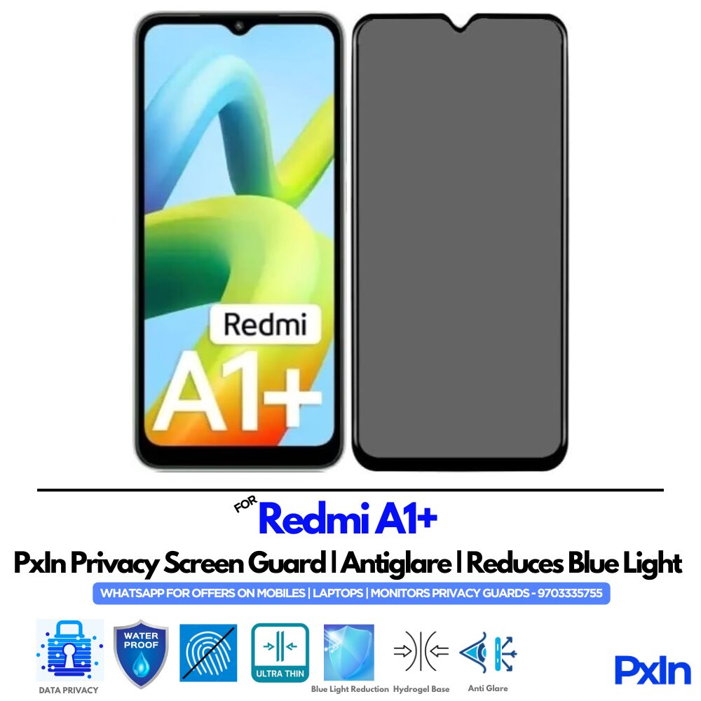 Redmi A1+ Mobile Privacy Screen Redmi A1+ Mobile Privacy Screen