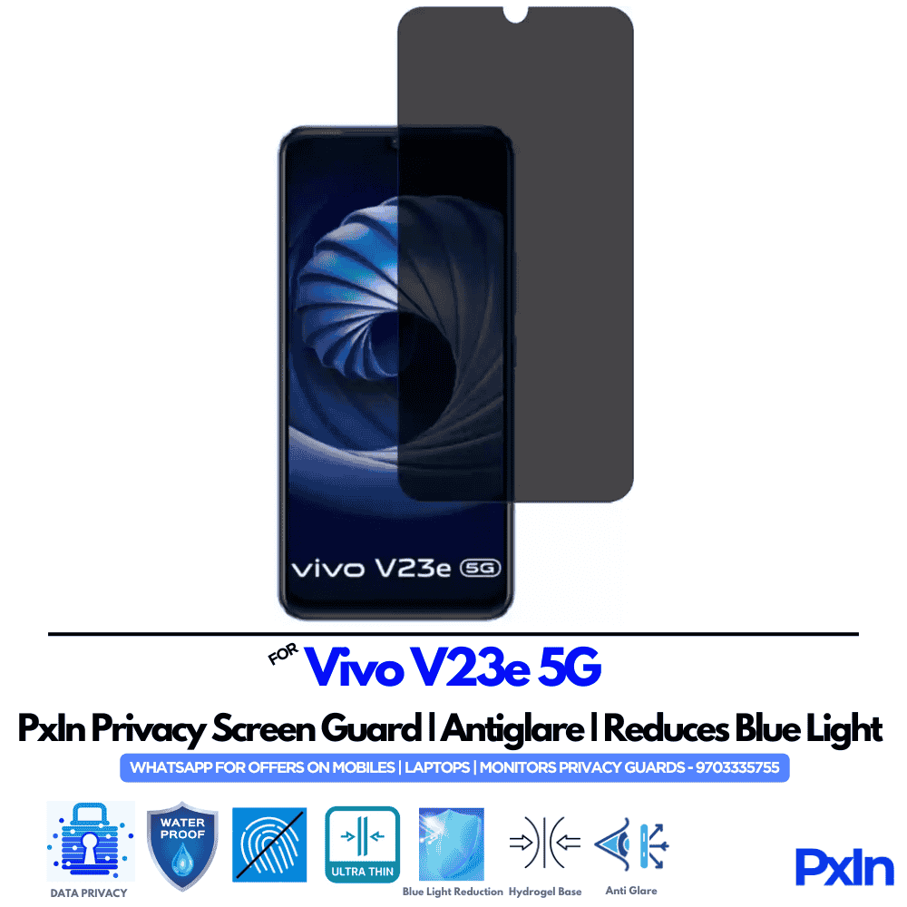 Vivo V23e 5G Mobile Privacy Screen Vivo V23e 5G Mobile Privacy Screen