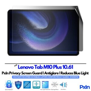 Lenovo Tab M10 Plus 10.61 Privacy Screen