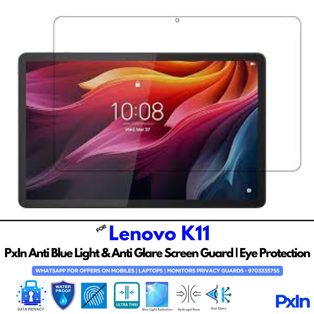 Lenovo K11 Tab Anti Blue light Screen Guard Lenovo K11 Tab Anti Blue light Screen Guard