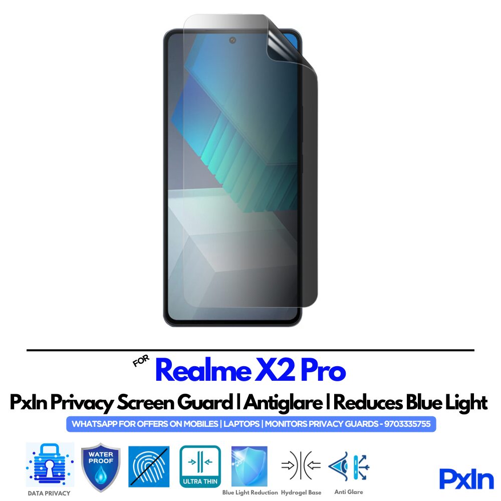 Realme X2 Pro Privacy Screen Guard Realme X2 Pro Privacy Screen Guard