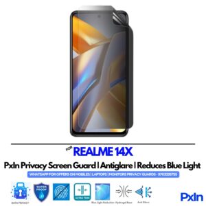 REALME 14X Mobile Privacy Screen Guard