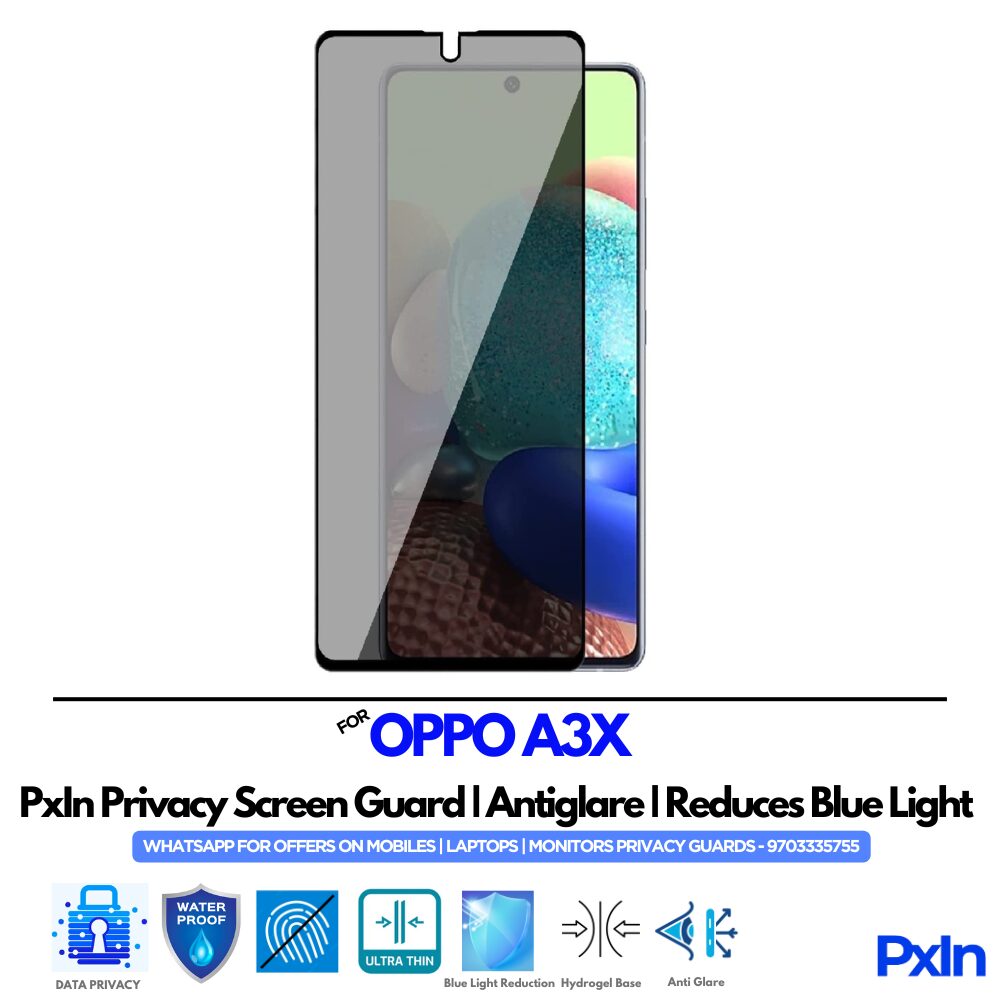 OPPO A3X Mobile Privacy Screen Guard OPPO A3X Mobile Privacy Screen Guard