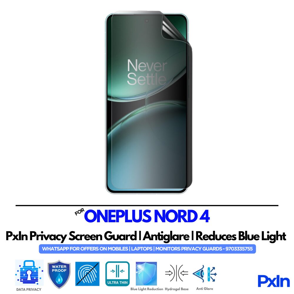 ONEPLUS NORD 4 Mobile Privacy Screen Guard ONEPLUS NORD 4 Mobile Privacy Screen Guard