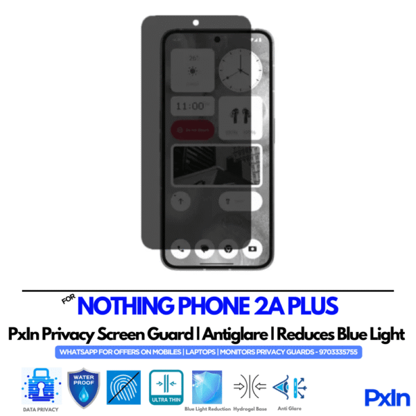Privacy Screen Guard for NOTHING PHONE 2A PLUS Mobile | No.1
