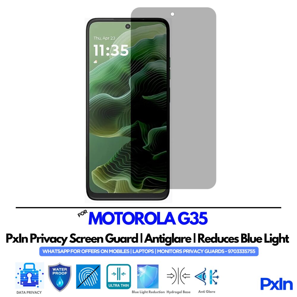 MOTOROLA G35 Mobile Privacy Screen Guard MOTOROLA G35 Mobile Privacy Screen Guard