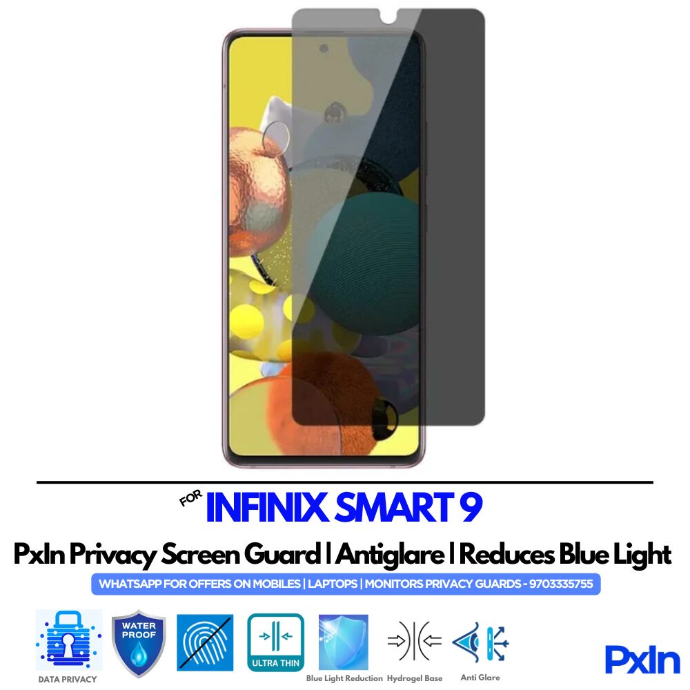 INFINIX SMART 9 Mobile Privacy Screen Guard INFINIX SMART 9 Mobile Privacy Screen Guard