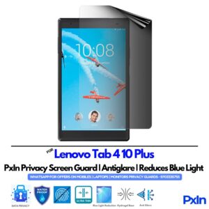 Lenovo Tab 4 10 Plus privacy screen protector
