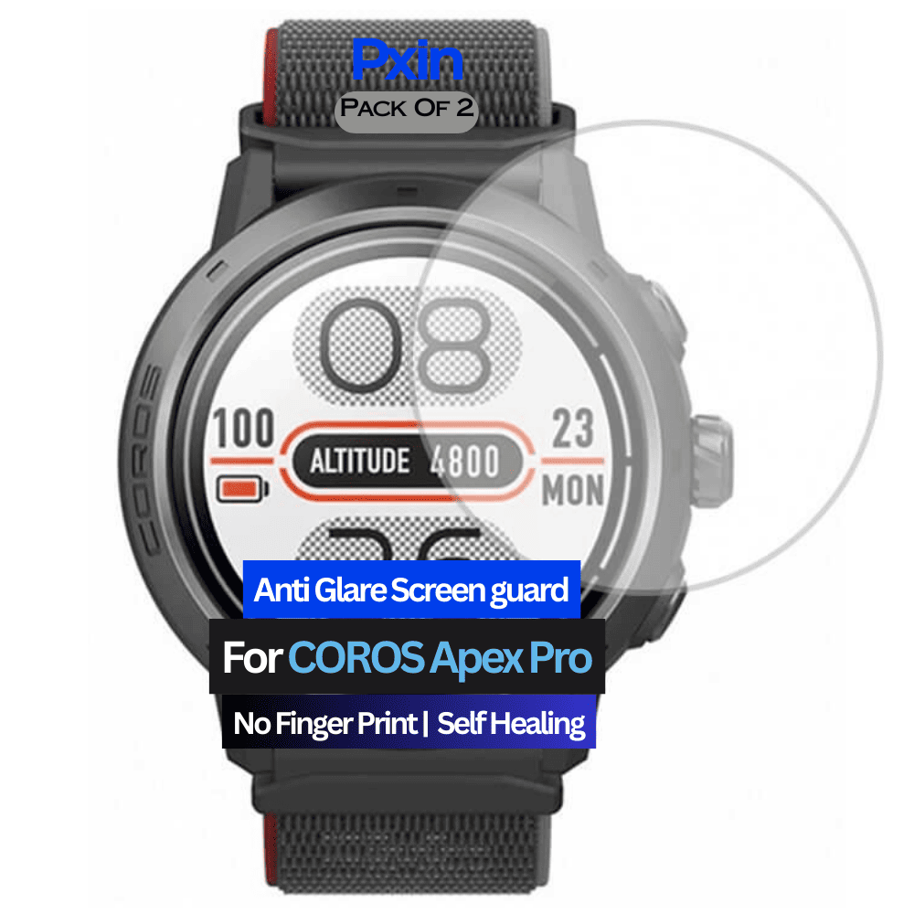COROS Apex Pro anti glare screen guard Anti-Glare Screen Guard for COROS Apex Pro Smartwatch