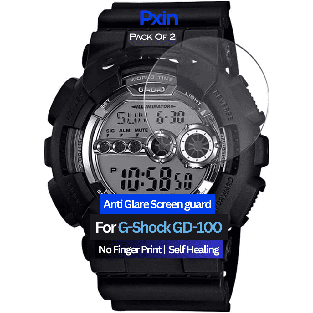 G-Shock GD-100 anti glare screen guard Anti-Glare Screen Guard for G-Shock GD-100 Smartwatch