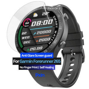 Garmin Forerunner 265 anti glare screen guard