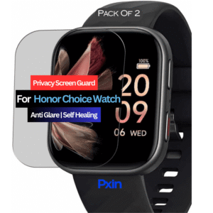 Honor Choice Watch Smartwatch Privacy Screen Guard for | Privacy Filter | Anti-Glare, Fingerprint Resistant (Pack of 2)