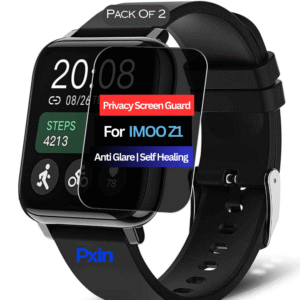 IMOO Z1 Smartwatch Privacy Screen Guard for | Privacy Filter | Anti-Glare, Fingerprint Resistant (Pack of 2)