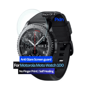 Anti-Glare Screen Guard for Motorola Moto Watch 100 Smartwatch