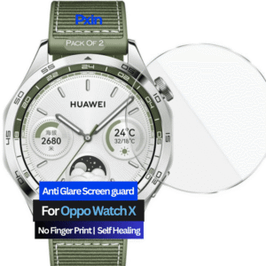 Anti-Glare Screen Guard for Oppo Watch X Smartwatch