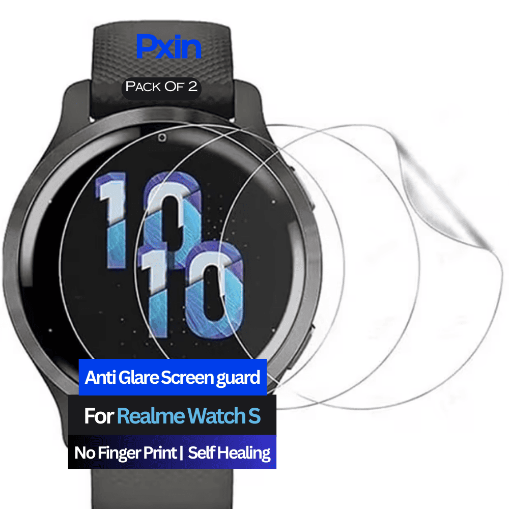 Realme Watch S watch anti glare screen guard Anti-Glare Screen Guard for Realme Watch S Smartwatch