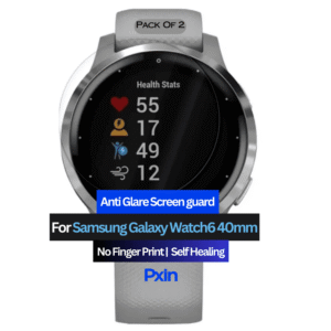 Anti-Glare Screen Guard for Samsung Galaxy Watch6 40mm Smartwatch