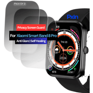 Xiaomi Smart Band 8 Pro Smartwatch Privacy Screen Guard for | Privacy Filter | Anti-Glare, Fingerprint Resistant (Pack of 2)