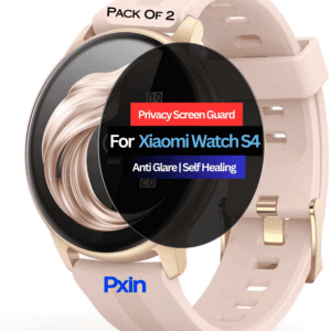 Xiaomi Watch S4 Smartwatch Privacy Screen Guard for | Privacy Filter | Anti-Glare, Fingerprint Resistant (Pack of 2)