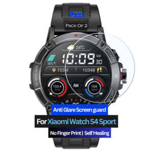 Anti-Glare Screen Guard for Xiaomi Watch S4 Sport Smartwatch