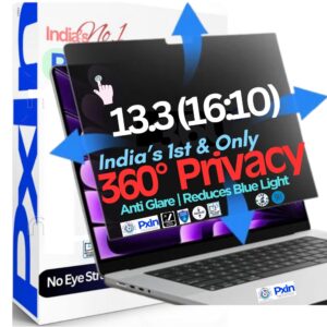 13.3 Inch 16:10 Touch Monitor Privacy Screen