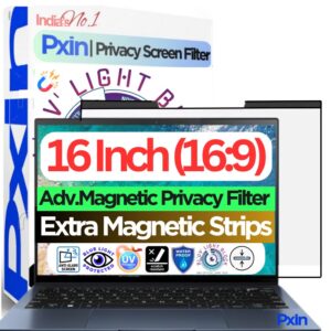 16 Inch (16:9) Magnetic Privacy Screen Filter