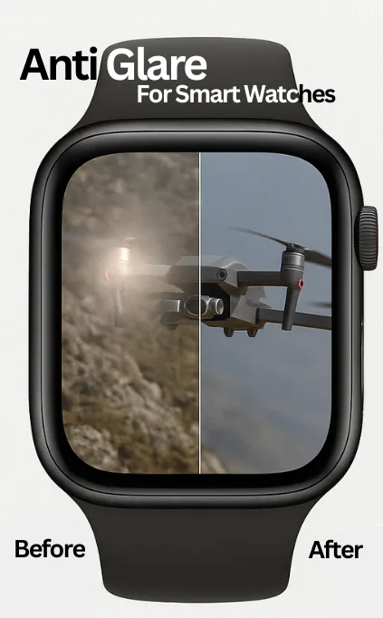 Antiglare Screen Guard for Smart Watch