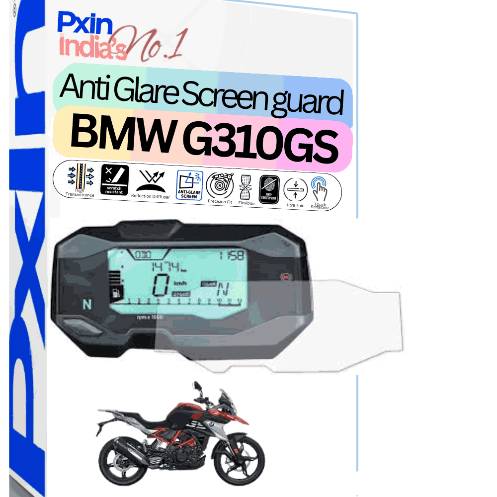 BMW G310GS anti glare screen guard BMW G310GS anti glare screen guard