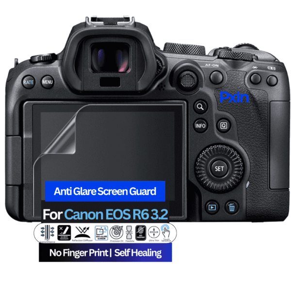 Vitrified Guard R6 Anti Glare Screen Guard for Canon EOS R6 3.2 Camera | No.1