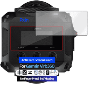 Anti-Glare Screen Guard for Garmin Virb360 Camera