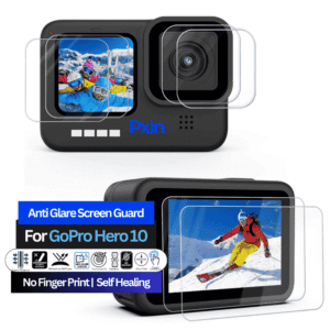 Anti-Glare Screen Guard for GoPro Hero 10 Camera