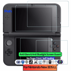 Anti-Blue & Anti-Glare Screen Guard for Nintendo New 3DS LL Gaming Console