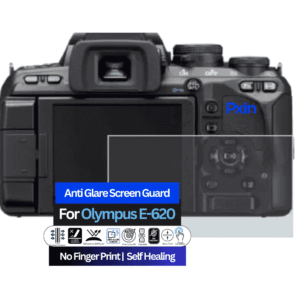Anti-Glare Screen Guard for Olympus E-620 Camera