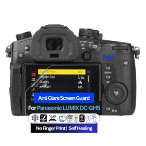 Anti-Glare Screen Guard for Panasonic LUMIX DC-GH5 Camera