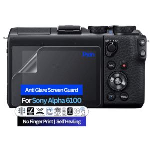 Anti-Glare Screen Guard for Sony Alpha 6100 Camera