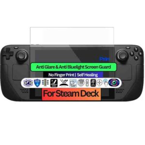 Steam Deck Steam Deck Gaming Console Anti Bluelight and Anti Glare Screen Guard