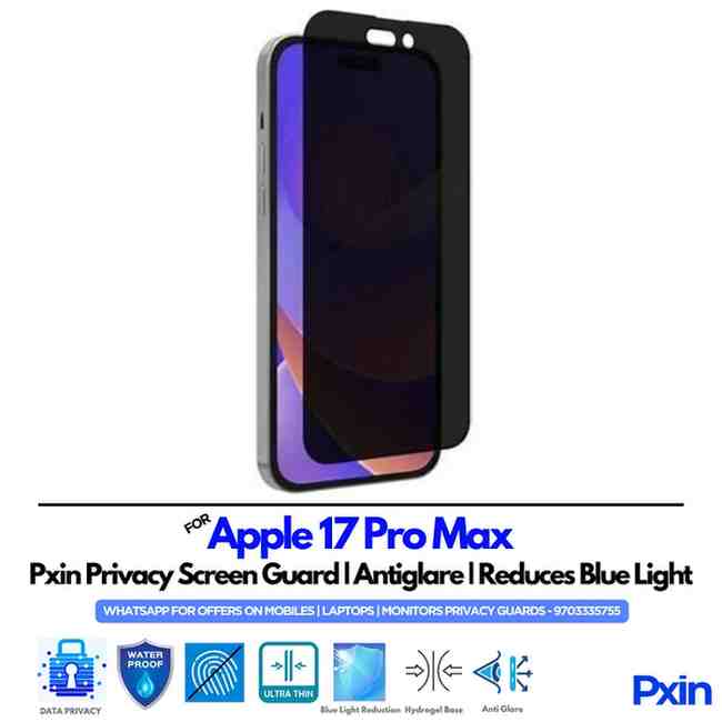 Apple17ProMax Mobile Privacy Screen Guard Apple17ProMax Mobile Privacy Screen Guard