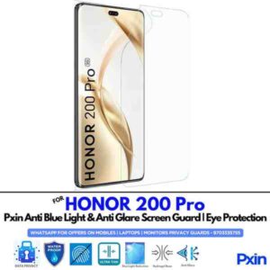 HONOR 200 Pro Mobile Anti Bluelight and Anti glare Screen Guard
