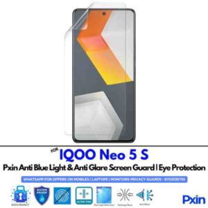 Anti Blue Light and Anti Glare Screen Guard for IQOO Neo 5 S Mobile