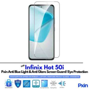 Infinix Hot 50i Mobile Anti Bluelight and Anti glare Screen Guard