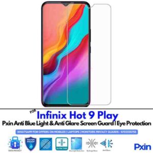 Infinix Hot 9 Play Mobile Anti Bluelight and Anti glare Screen Guard