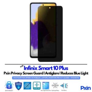 InfinixSmart10Plus Mobile Privacy Screen Guard