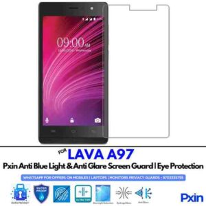 LAVAA97 Mobile Anti Bluelight and Anti glare Screen Guard