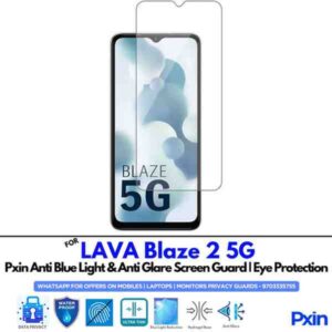LAVA Blaze 2 5G Mobile Anti Bluelight and Anti glare Screen Guard