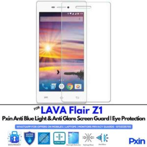 LAVA Flair Z1 Mobile Anti Bluelight and Anti glare Screen Guard