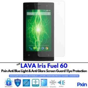 LAVAIrisFuel60 Mobile Anti Bluelight and Anti glare Screen Guard