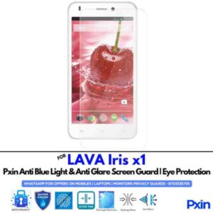 LAVAIrisx1 Mobile Anti Bluelight and Anti glare Screen Guard
